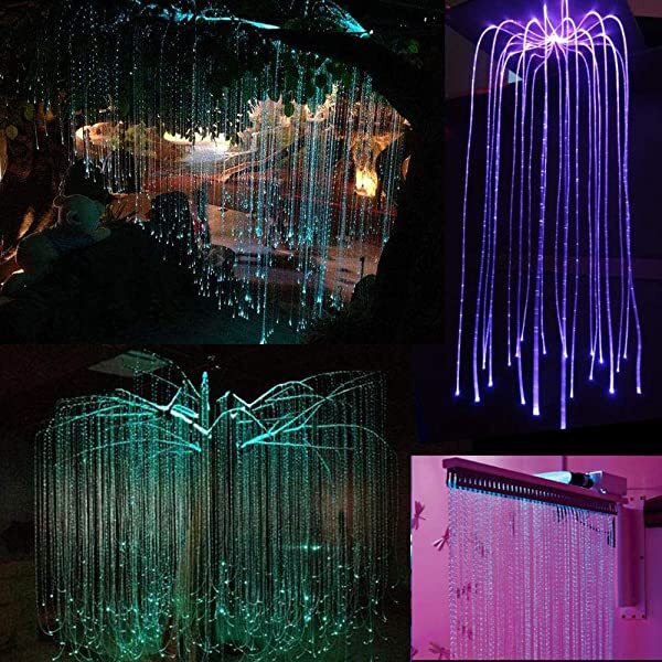 AZIMOM 16W Twinkle RGBW LED Sensory Room Lights