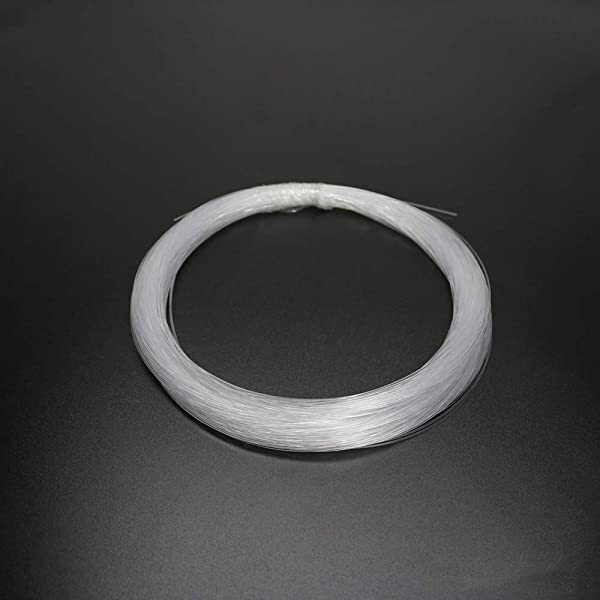 AZIMOM PMMA Fiber Optic Light Strands 100m(328ft)/Roll for Rolls Royce Star Roof & Starry Ceiling Lights