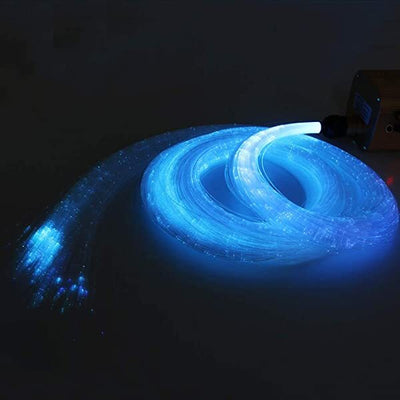 AZIMOM Twinkle Fiber Optic Bundle 0.04in/1.0mm for Fiber Optic Waterfall Lighting