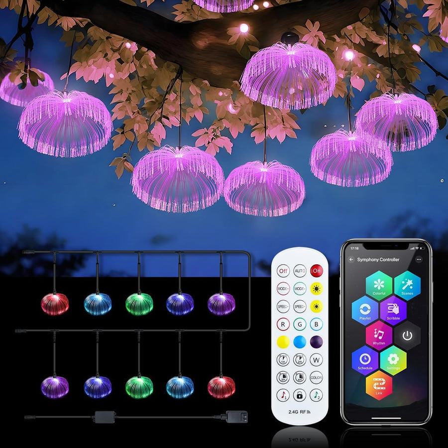 LED Fiber Optic Lights for Car Truck & Home | Azimom.shop – Azimom
