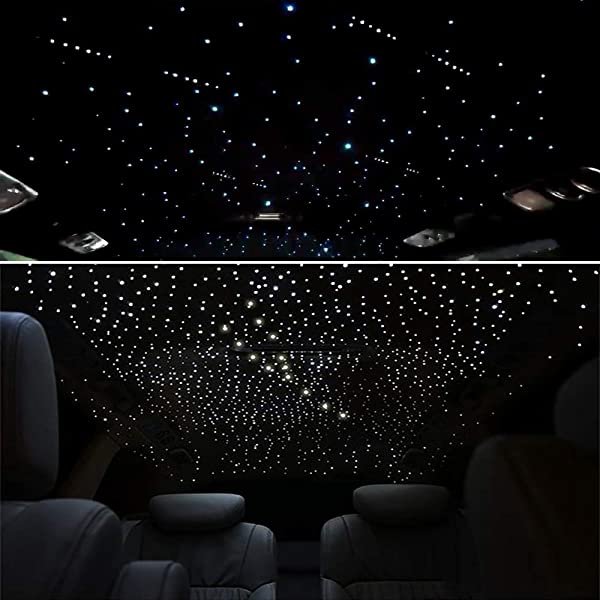 SANLI LED 32W RGBW LED Twinkle Fiber Optic Shooting Star Ceiling Kit for Car Truck&