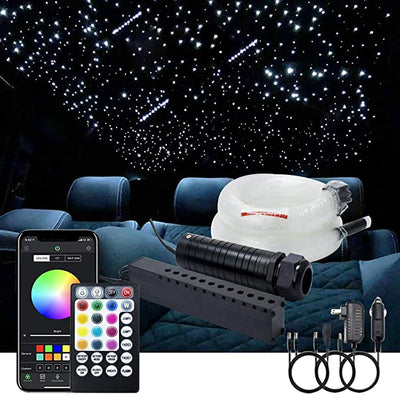 SANLI LED 6W RGB Colors Star Light in Car with Meteor Lighting