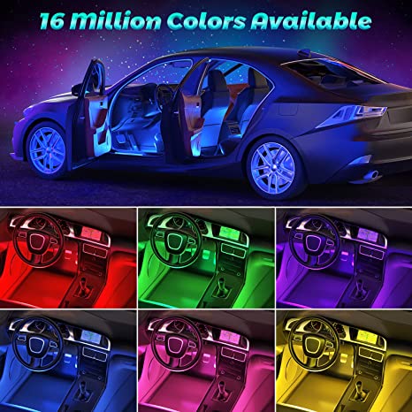 SANLI LED RGB Car LED Strip Light 