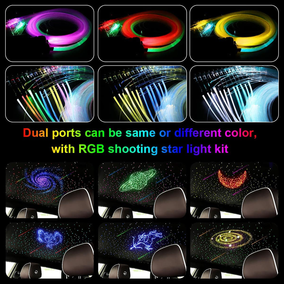 Dual Color Rolls Royce Starlight Headlining Kit for Car