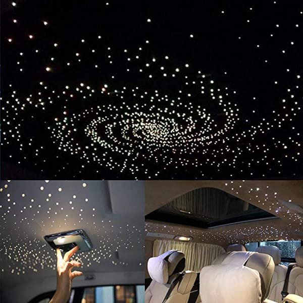 Twinkle Starlight Headliner Kit with Music Mode for Car Truck & SUV Roof Ceilings