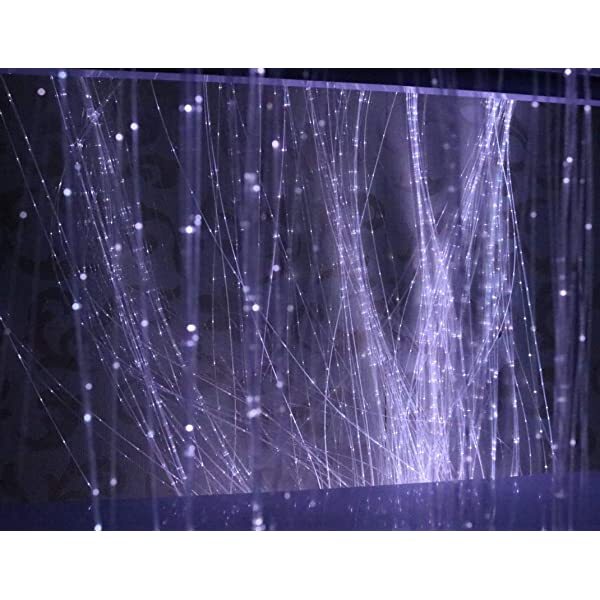 Sensory fiber optic light curtain