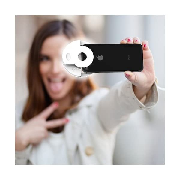 AZIMOM MINI Selfie Ring Light for Phone, Tablets, Laptop